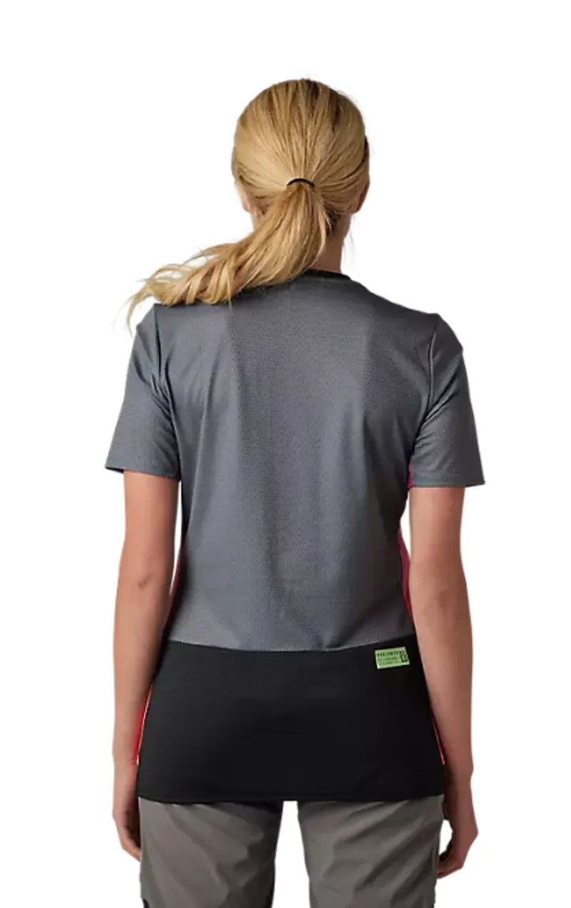 Fox Racing Women's Defend Race Short Jersey in Pewter Grey-2